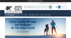 Desktop Screenshot of akers-ski.com
